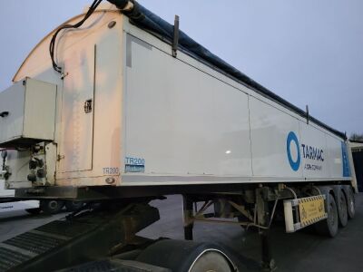 2017 Panel Tex Martrans Triaxle Insulated Walking Floor Trailer - 2