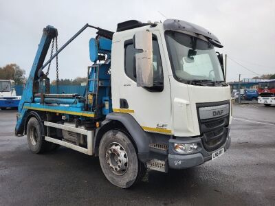 2015  DAF LF 250 4x2 Skip Loader