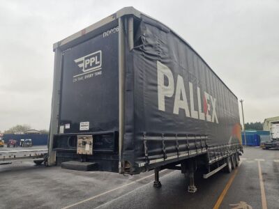 2009 SDC Triaxle Double Deck Curtainside Trailer - 2