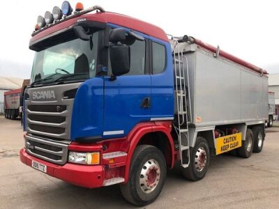 2016 Scania G410 8x4 Alloy Body Bulk Tipper