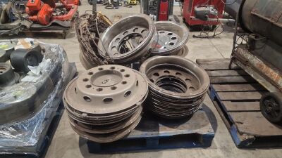 Pallet of Lorry Rims