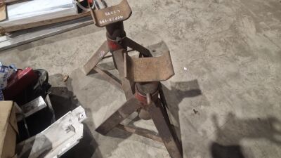 Set of 2 Adjustable Heavy Duty Axle Stands