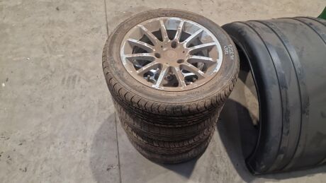 4x Smart Car Alloy Wheels, 3 Stud 175/55/15