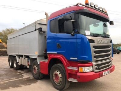 2016 Scania G410 8x4 Alloy Body Bulk Tipper - 2