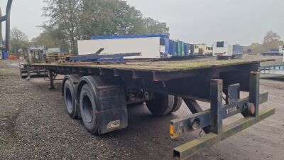 York Tandem Axle Flatbed Trailer