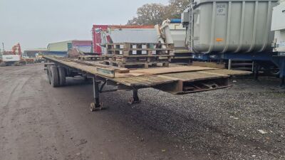 York Tandem Axle Flatbed Trailer - 4