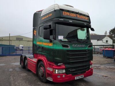 2016 Scania R580 V8 6x2 Midlift Tractor Unit - 2
