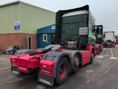 2016 Scania R580 V8 6x2 Midlift Tractor Unit - 4