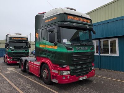 2016 Scania R580 V8 6x2 Midlift Tractor Unit