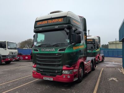 2016 Scania R580 V8 6x2 Midlift Tractor Unit - 2