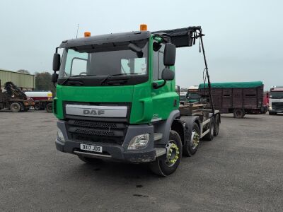 2017 DAF CF 440 8x4 Hook Loader