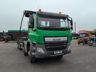 2017 DAF CF 440 8x4 Hook Loader - 2