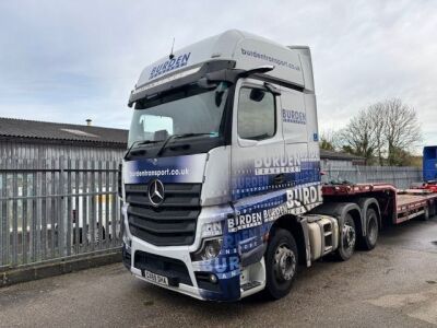 2019 Mercedes Actros 2545 Giga Space 6x2 Midlift Tractor Unit