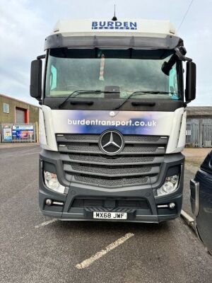 2019 Mercedes Actros 2546 Big Space 6x2 Midlift Tractor Unit - 2