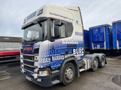 2017 Scania R450 Highline 6x2 Midlift Tractor Unit