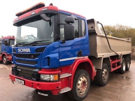 2015 Scania P450 8x4 Aggregate Tipper