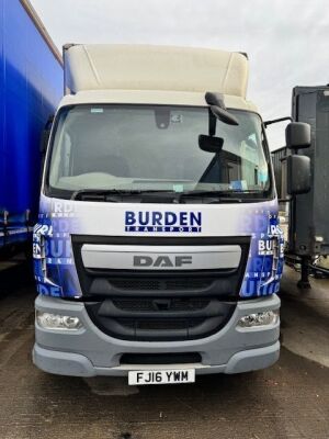 2016 DAF LF220 4x2 7.5m Curtainside Rigid - 2
