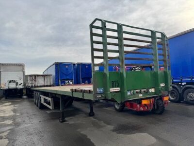 2016 Montracon Triaxle Flat Trailer