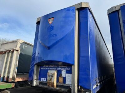 2015 Tiger 13.6m Triaxle Curtainside Trailer