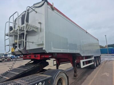 2009 Freuhauf Triaxle Alloy Body Tipping Trailer - 2