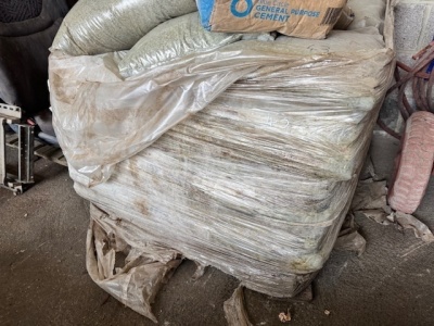 Pallet of Shot Blasting Sand