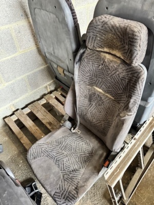 3x Scania Cloth Seats - 2