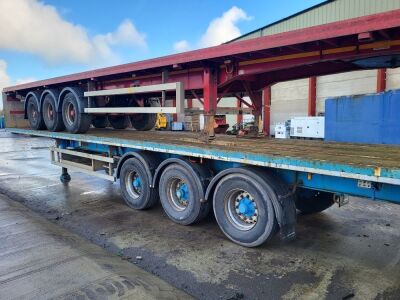 2014 Montracon Triaxle Bolster Flat Trailer - 3