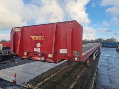 2012 Dennison Triaxle Flat Trailer - 2