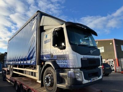 2016 Volvo FE230 4x2 7.5m Curtainside Rigid