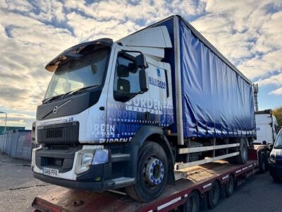 2016 Volvo FE230 4x2 7.5m Curtainside Rigid - 3