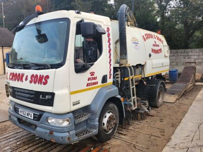 2012 DAF 55.220 Road Sweeping Rigid