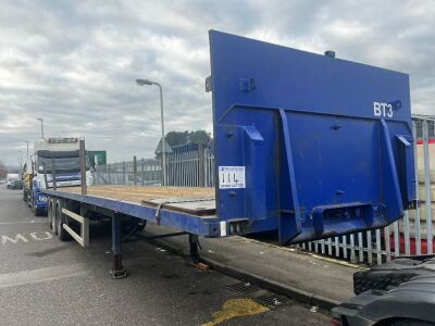 2005 Dennison Triaxle PSK Flat Trailer