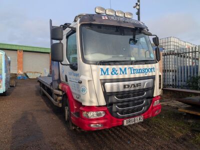 2019 DAF LF210 4x2 Flat Rigid