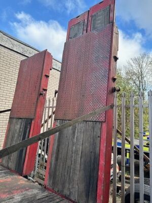 2004 King Trailers Tri Axle Extending, Drop Neck, Low Loader Trailer - 5