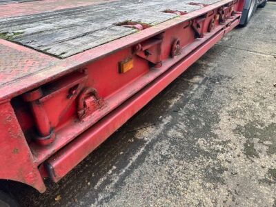 2004 King Trailers Tri Axle Extending, Drop Neck, Low Loader Trailer - 20