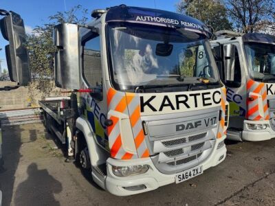 2014 DAF LF 4x2 Recovery Crane Rigid