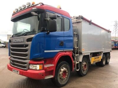 2015 Scania G410 8x4 Alloy Body Bulk Tipper