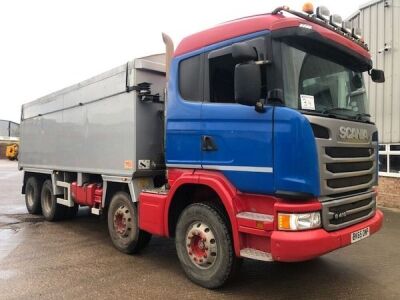 2015 Scania G410 8x4 Alloy Body Bulk Tipper - 2