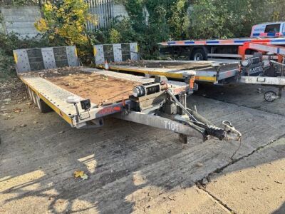 Bateson Triaxle Tilting Car Trailer