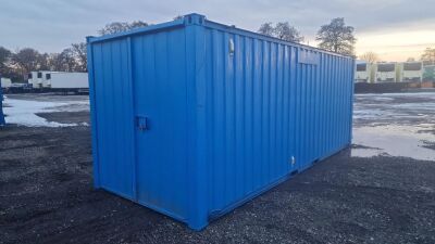 20ft x 8ft Anti Vandal 50/50 Site Office