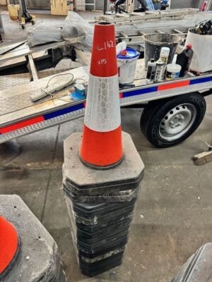 15x 18” Tall Traffic Cones