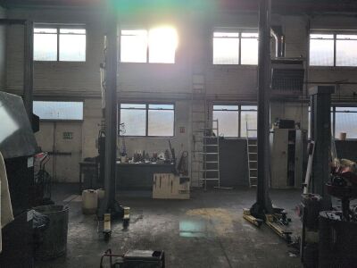 1999 Wheeltronic 9144-m 4ton Two Post Vehicle Lift - 2