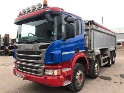 2015 Scania P410 8x4 Aggregate Tipper