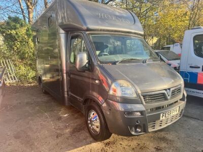 2008 Vauxhall Movano 3500 CDTi LWB Horsebox