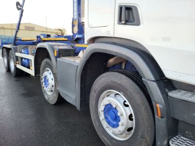 2018 Scania P410 8x4 Hook Loader - 16