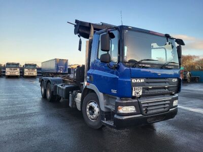 2009 DAF CF 85.410 6x2 Hook Loader