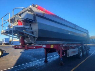 2022 Fruehauf Halfpipe Alloy Body Tipping Trailer