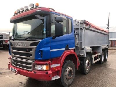 2015 Scania P410 8x4 Aggregate Tipper