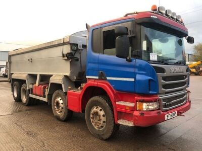 2015 Scania P410 8x4 Aggregate Tipper - 2