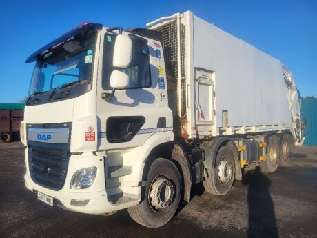 2018 DAF CF440 Euro 6 8x4 Refuse Lorry